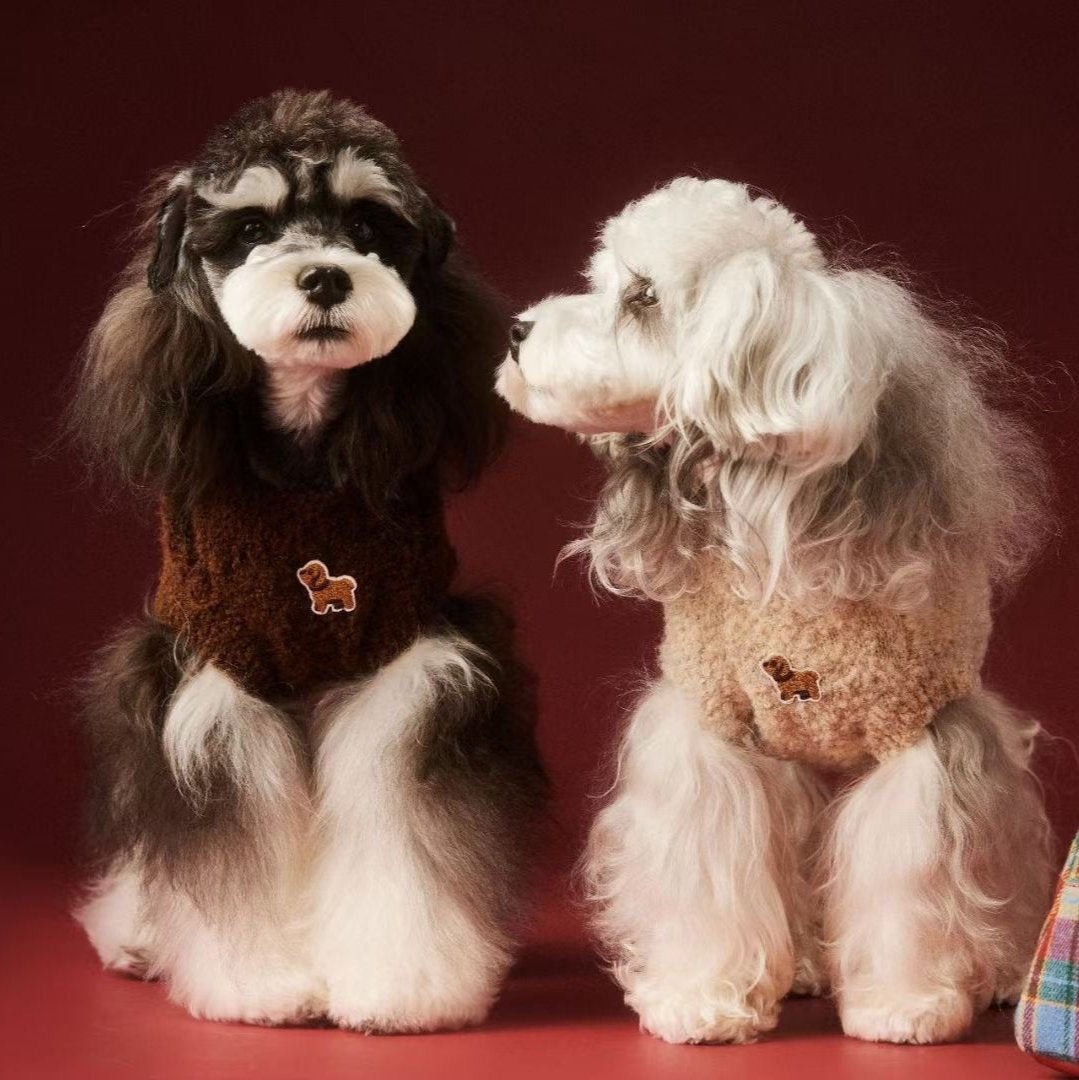 Cozy Sleeveless Knit Sweater Vest for Dogs