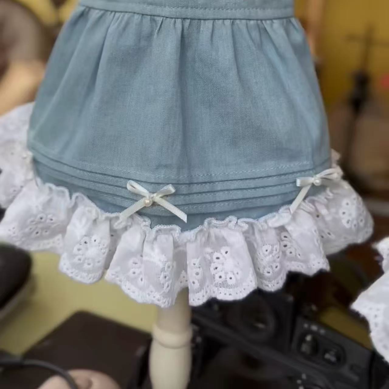 TaniWina タニウィナベリーガーデン刺繍デニムドレス|ベリーガーデン刺繍デニムドレス