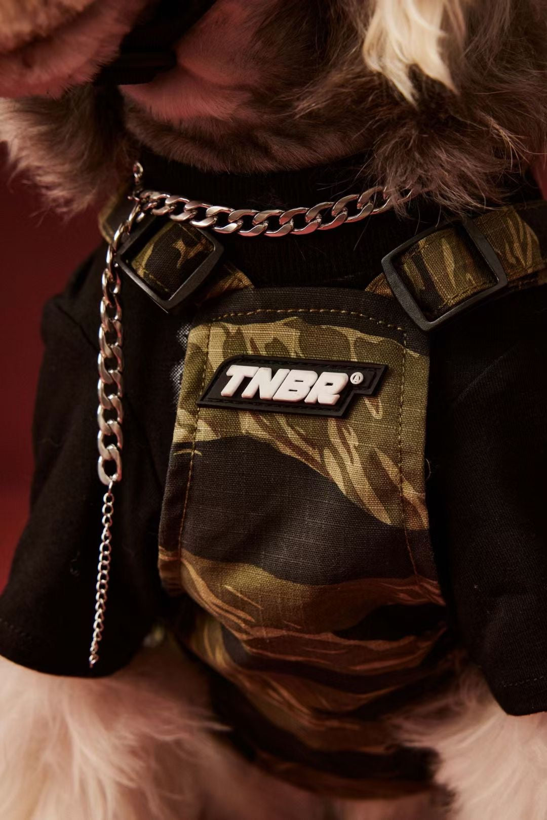 Tactical Camouflage Harness Vest with Leash Clip | Tawnew Bear