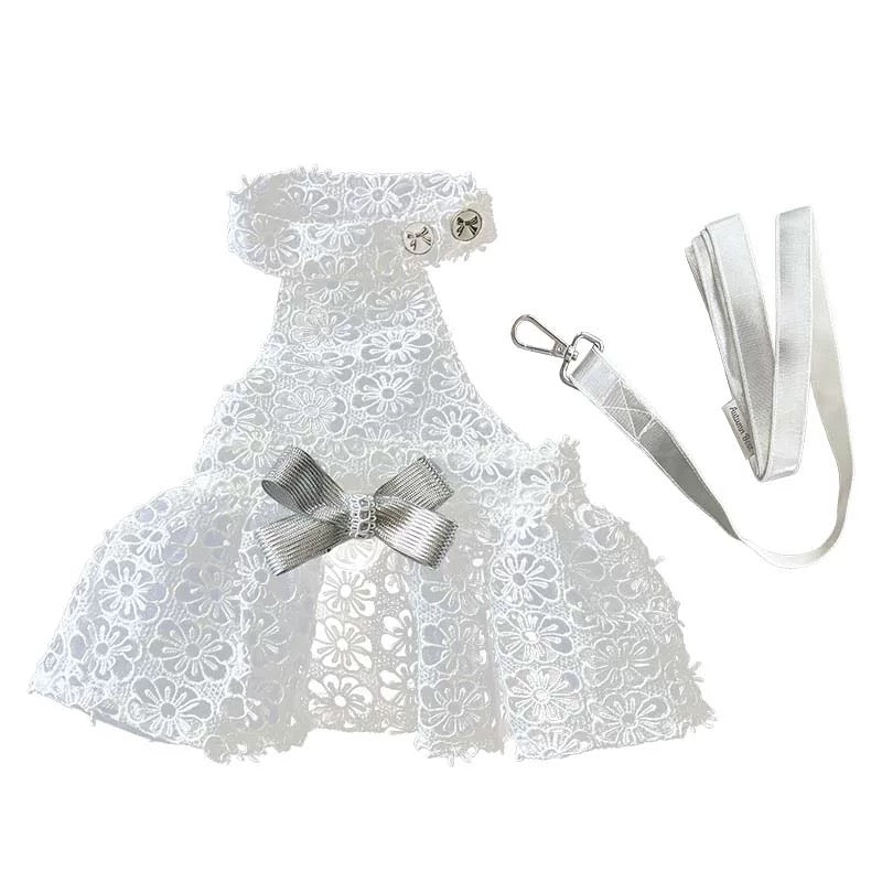 Autumn Bless デイジーレースホルターハーネスワンピース(Dカン付き)| Daisy Lace Halter Dress with D-Ring