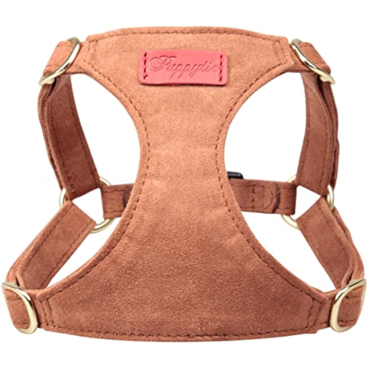 Puppytie No Pull Dog Harness가있는 다기능 개 끈, 소프트 조절 식 중재 탈출 방지 PET 하네스 조끼, 가벼운 소프트 조절 가능