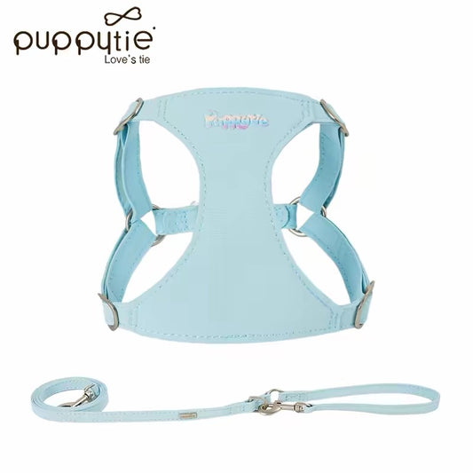 Puppytie Waterproof No Pull Dog Harness for Small Dogs – Sky Blue