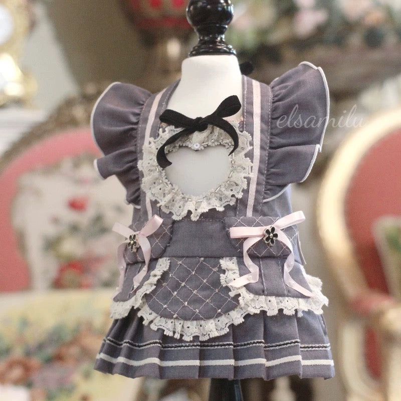 Elsamilu Sweetheart Cutout Pleated Dress
