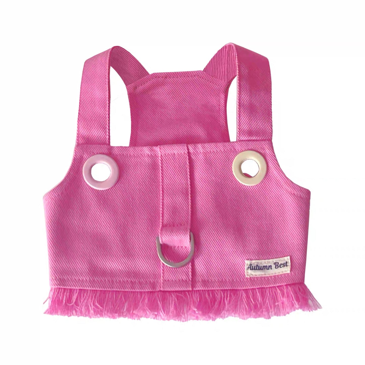 Autumn Bless キャンディカラーデニムベストハーネス | Candy Color Denim Harness Vest