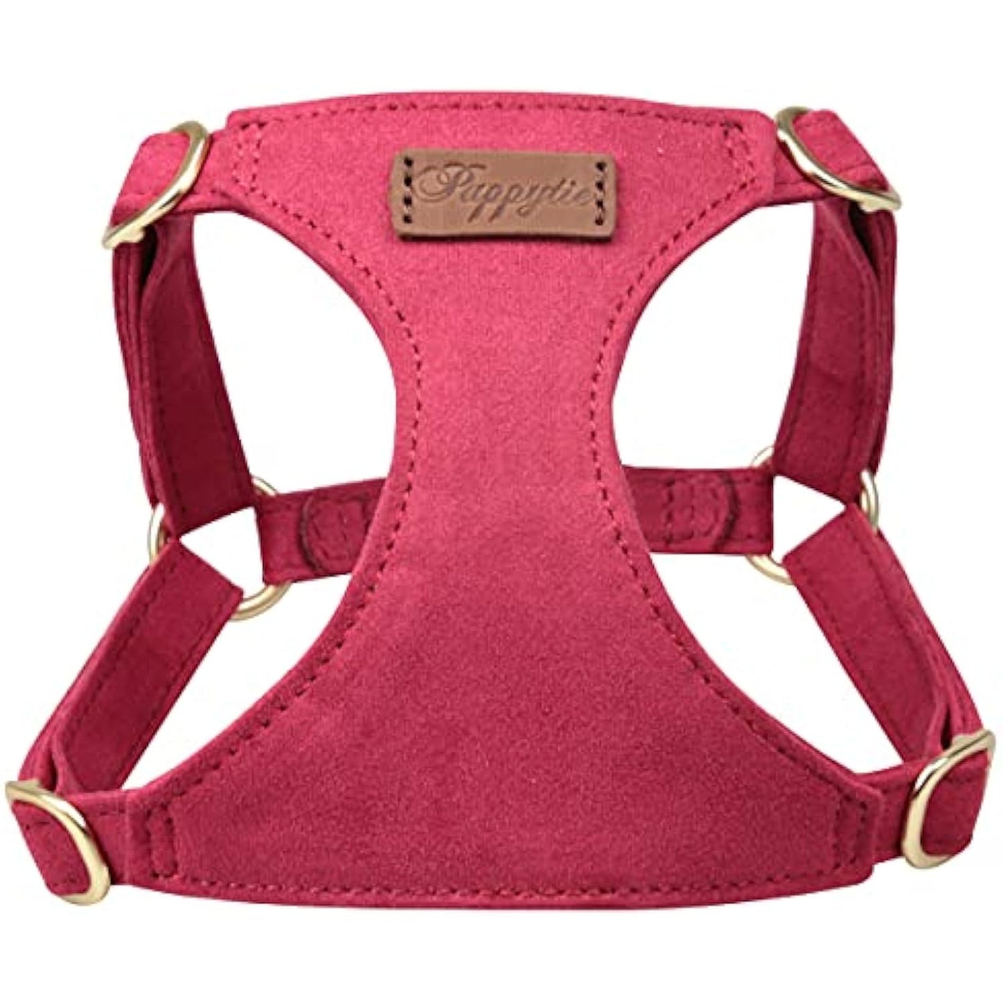 Puppytie No Pull Dog Harness가있는 다기능 개 끈, 소프트 조절 식 중재 탈출 방지 PET 하네스 조끼, 가벼운 소프트 조절 가능