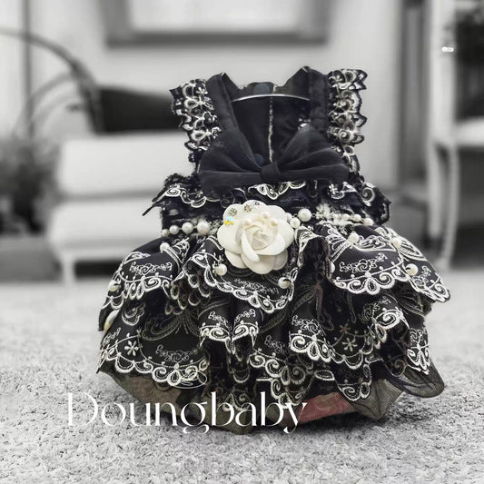 Doung Baby Midnight Rose Halloween Couture Dress