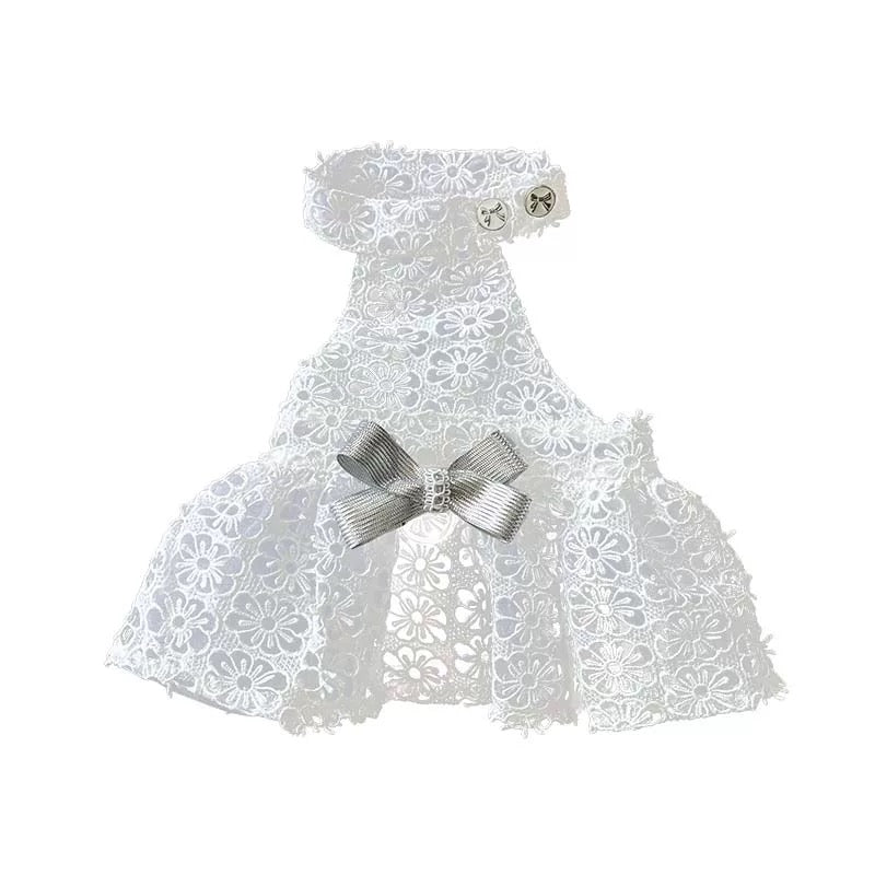Autumn Bless デイジーレースホルターハーネスワンピース(Dカン付き)| Daisy Lace Halter Dress with D-Ring
