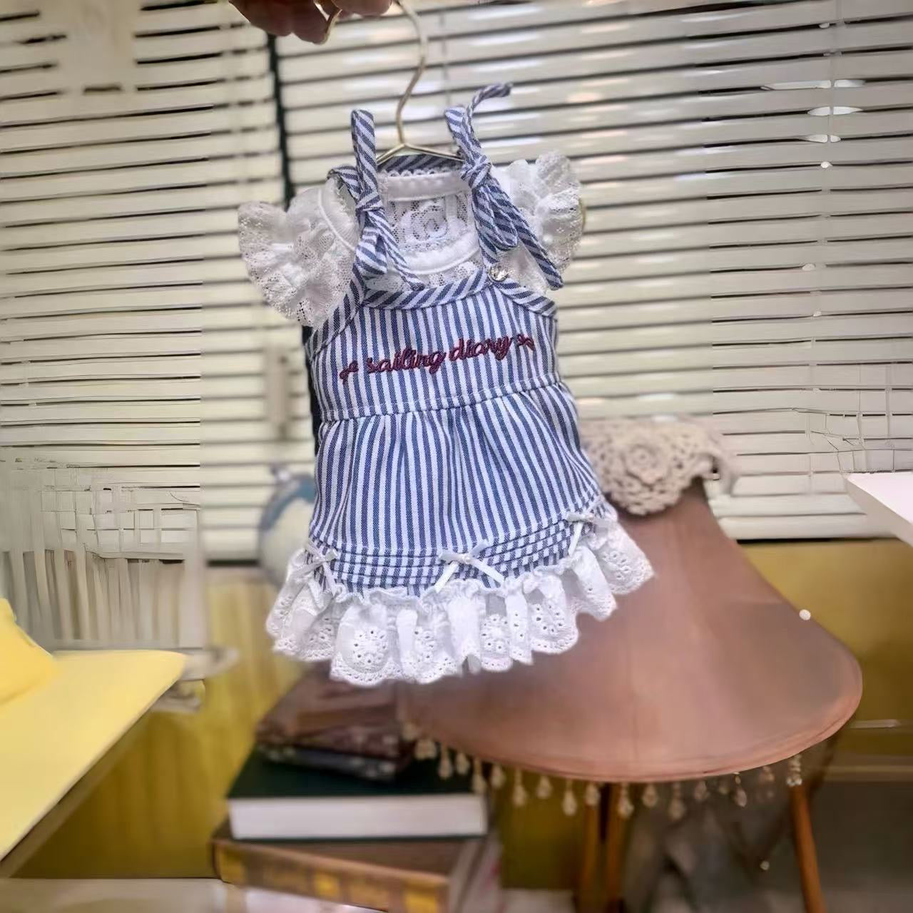 TanWina 航海日記ストライプワンピース|Sailing Diary Stripe Dress