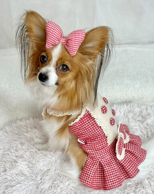 タニウィナ居心地の良いロマンスツイード冬のドレス