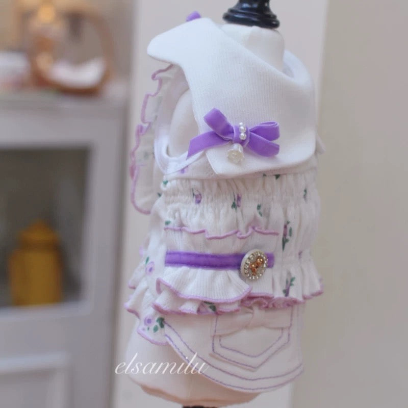 Elsamilu Twinkle Bear Dress – Purple