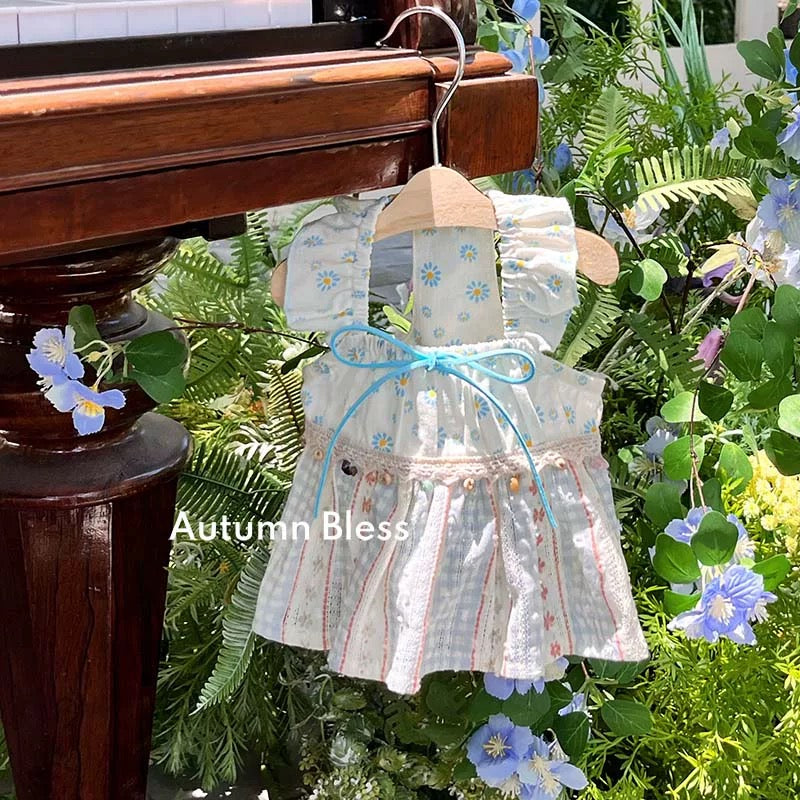 Autumn Bless ボヘミアン風クロシェヘッドスカーフドレス | Boho Crochet Head Scarf Dress