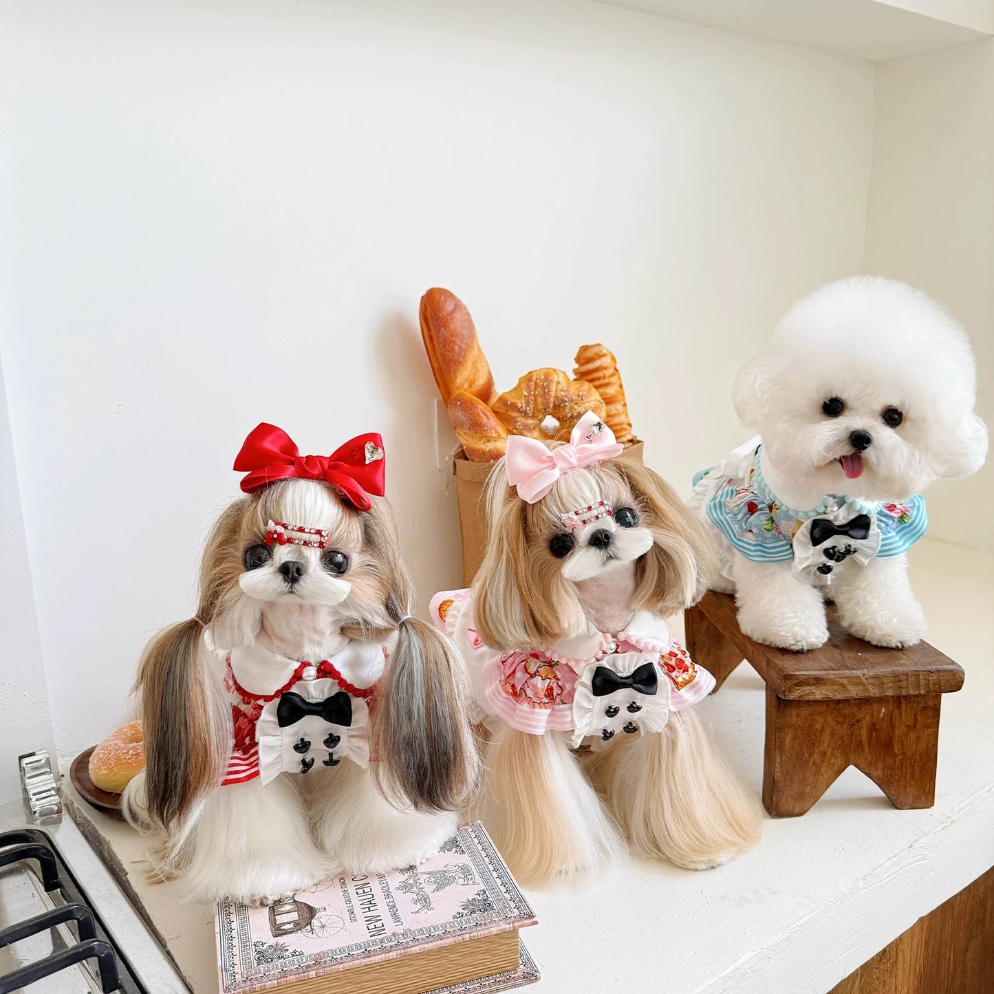 Fancy House DOLCE ドルチェ 2点セット(ワンピース+エプロン)