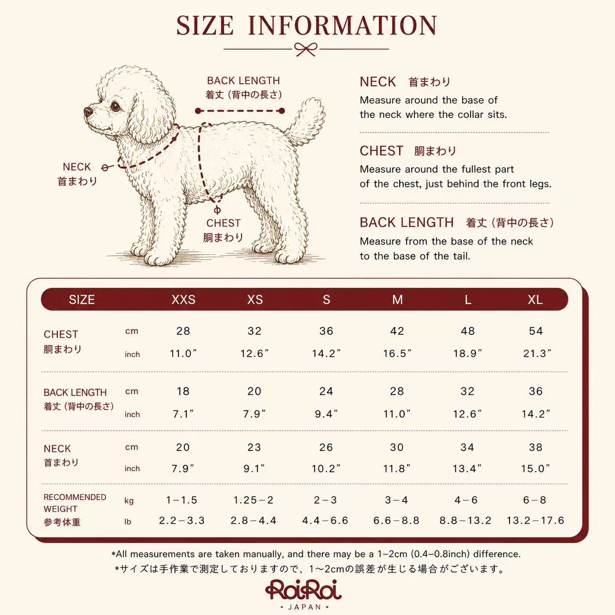 RoiRoi Red Polka-Dot Ribbon Doll Pet Dress