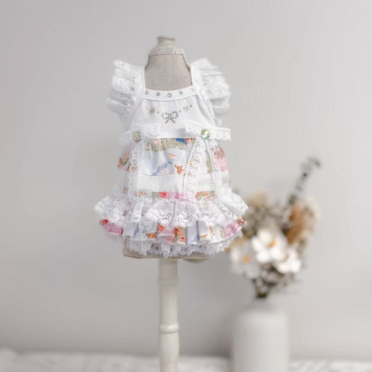 TaniWina Crystal Bow Enchanted Dress