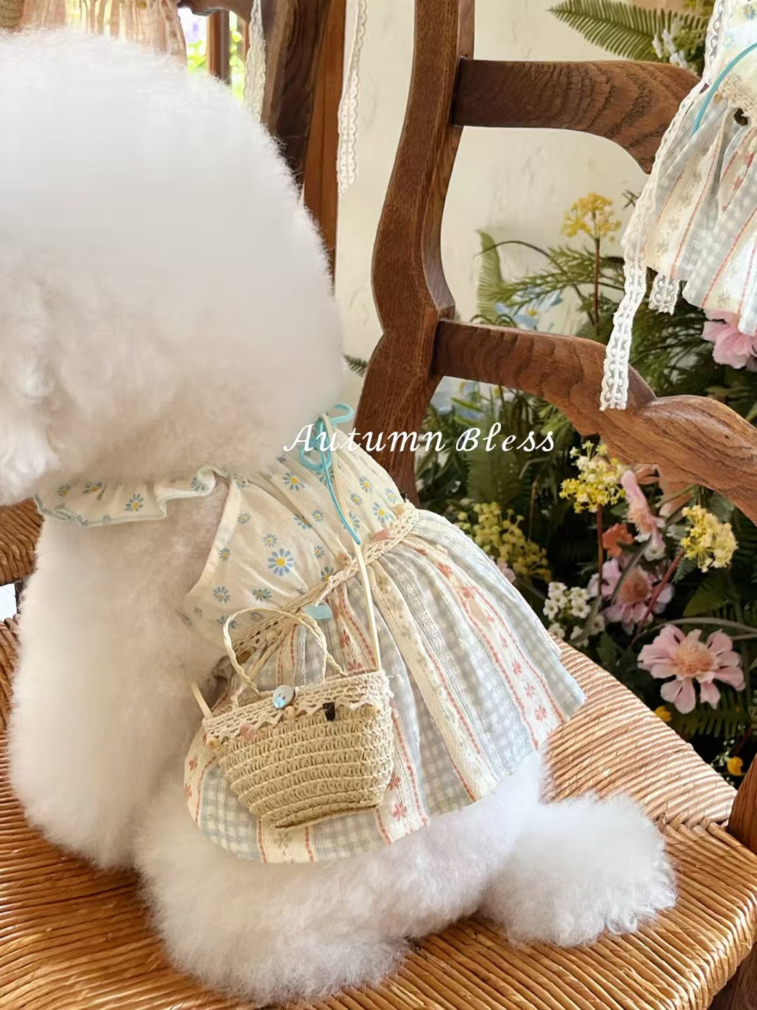 Autumn Bless ボヘミアン風クロシェヘッドスカーフドレス | Boho Crochet Head Scarf Dress