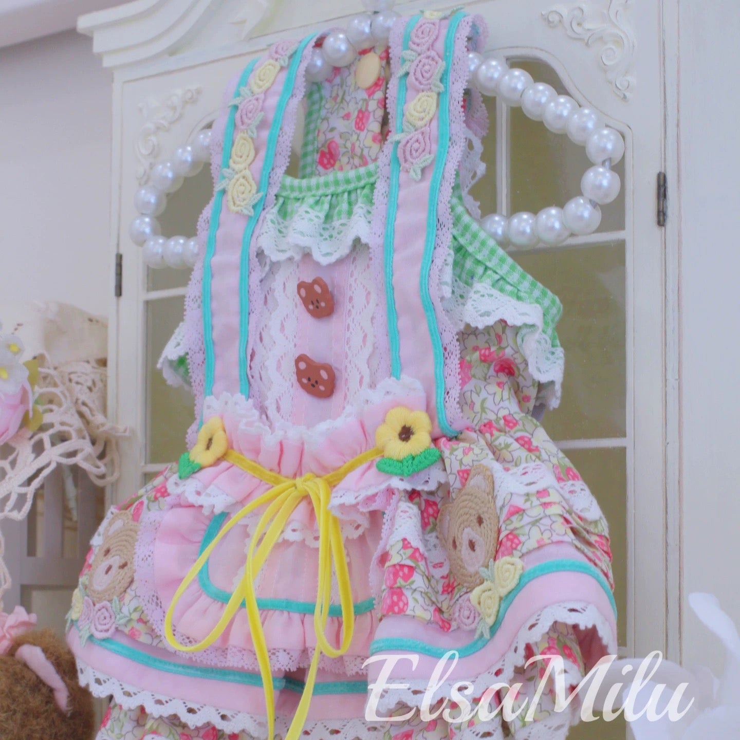 Elsamilu Fairy Forest Apron One-piece