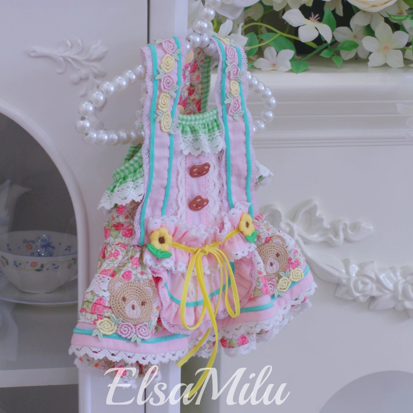 Elsamilu Fairy Forest Apron One-piece