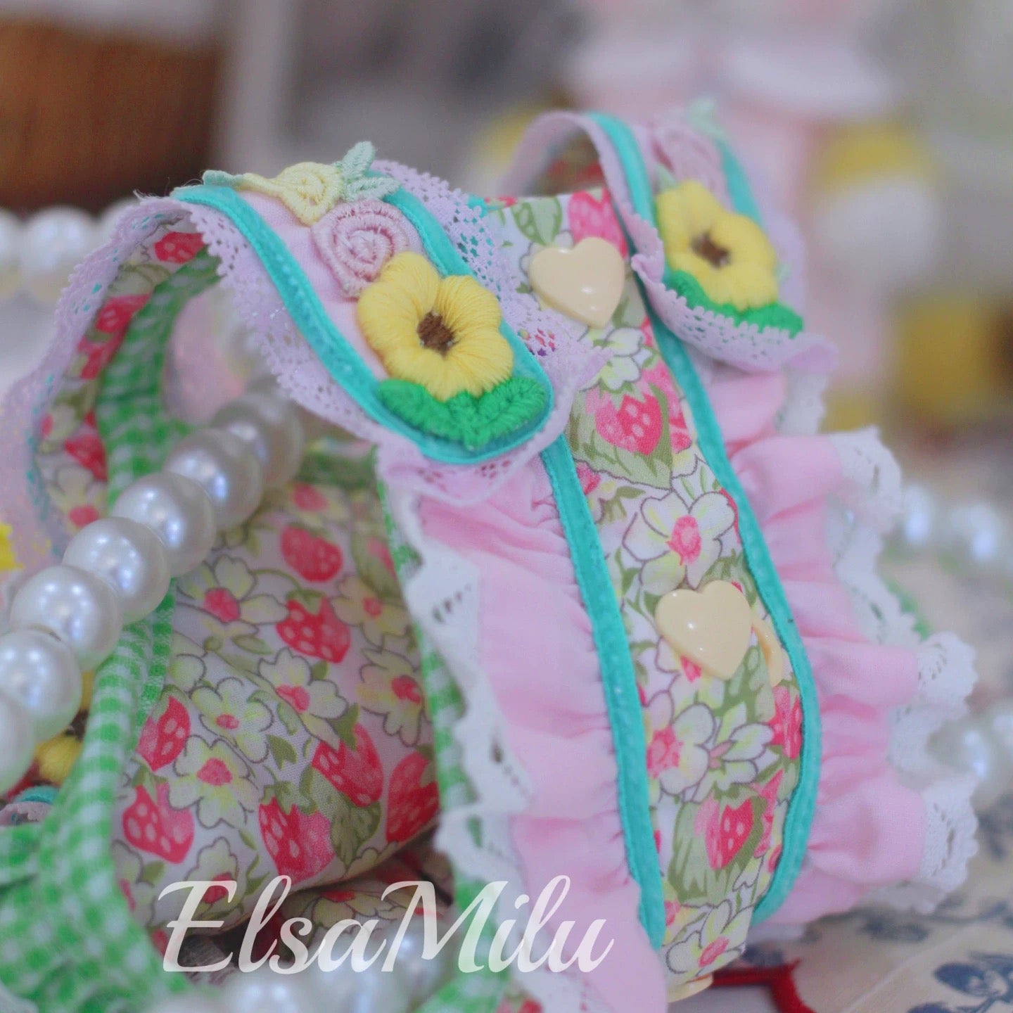 Elsamilu Fairy Forest Apron One-piece