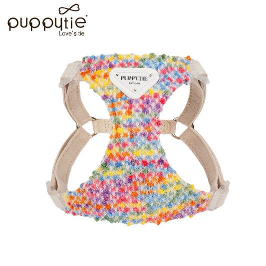 Puppytie Cozy Knit No-Pull Dog Harness with Adjustable Chest