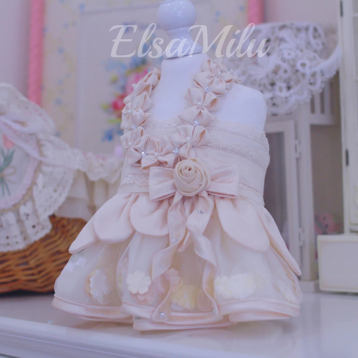 Elsamilu Lace Garden Romance Dress