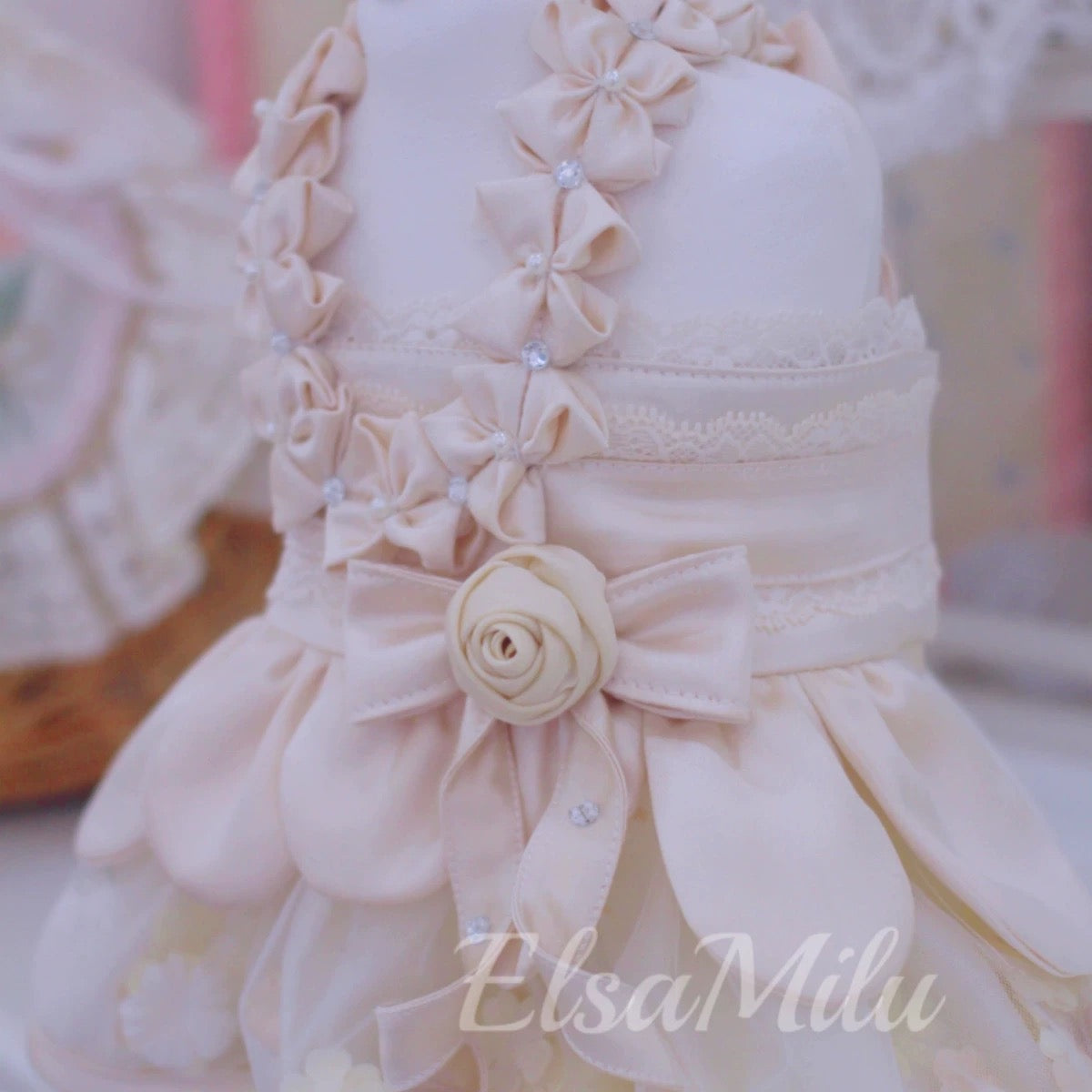 Elsamilu Lace Garden Romance Dress