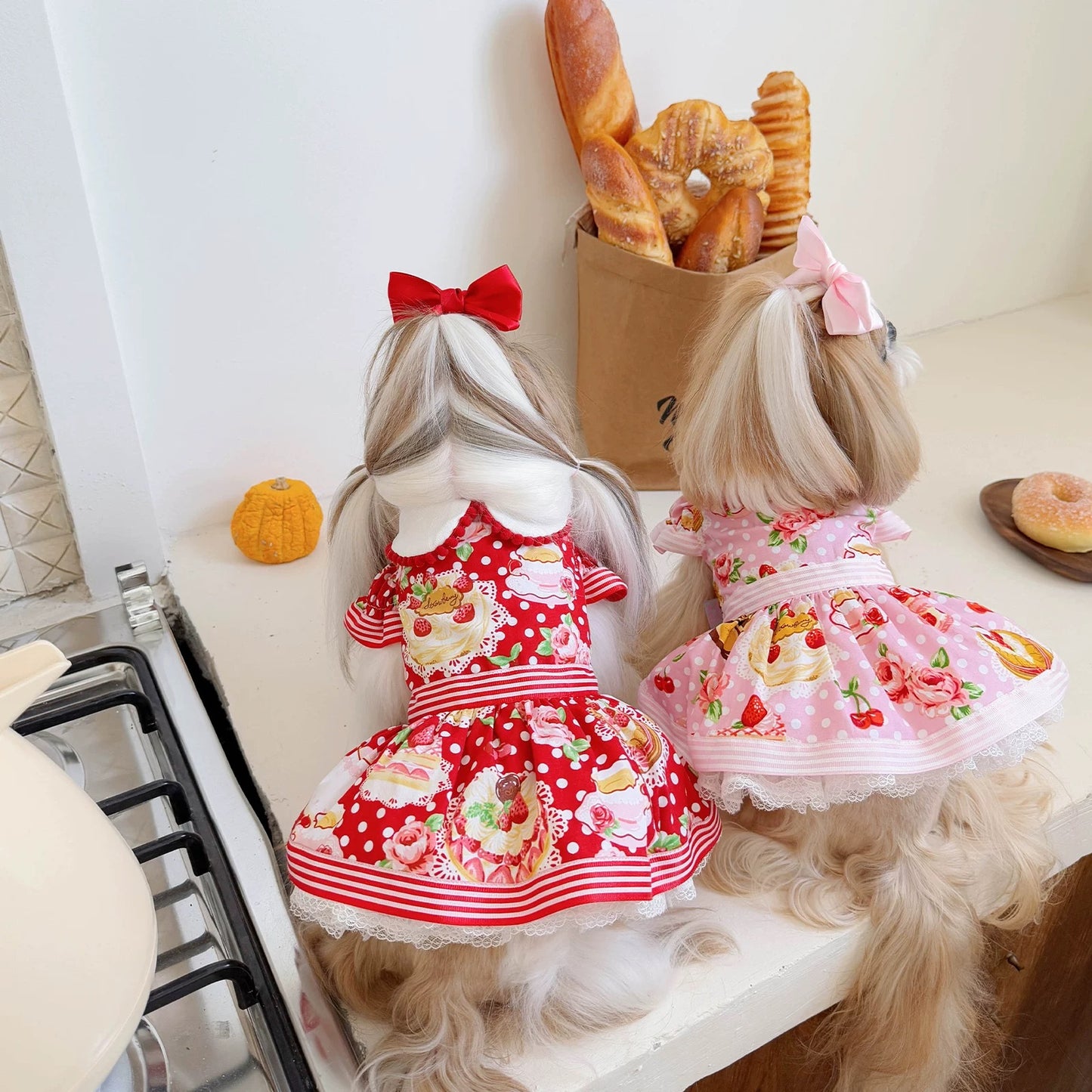 Fancy House DOLCE ドルチェ 2点セット(ワンピース+エプロン)