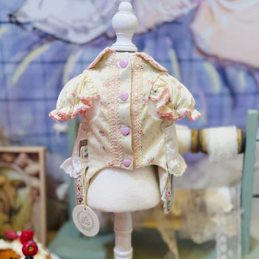 Elsamilu Gingham Ribbon Layered Look Dress