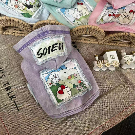 TaniWina Story Hoodie Vest Series – 5 Colors