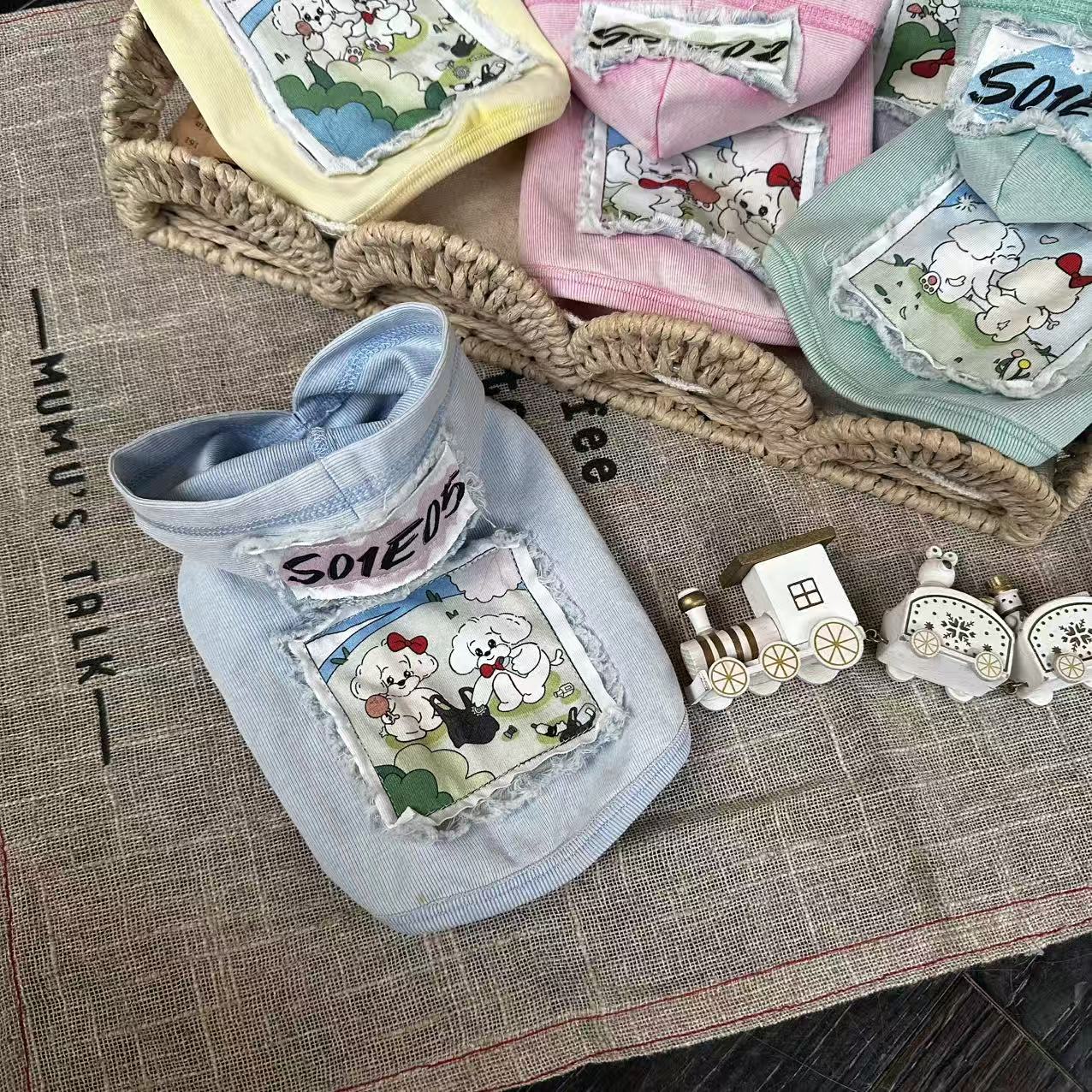 TaniWina Story Hoodie Vest Series β 5 Colors
