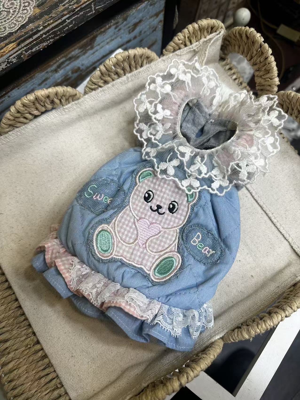 TaniWina Romantic Lace Collar Blouse