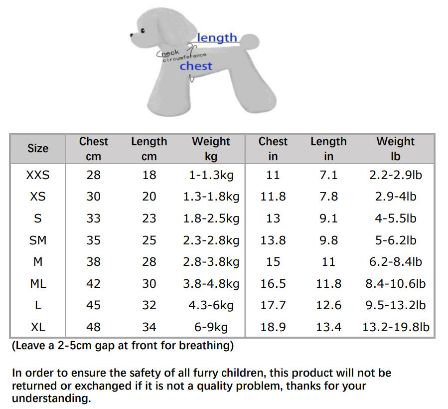 TaniWina Pet Denim Overall Jumpsuit for Small Dog