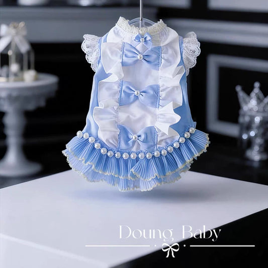 Doung Baby Pastel Ribbon Princess Dress