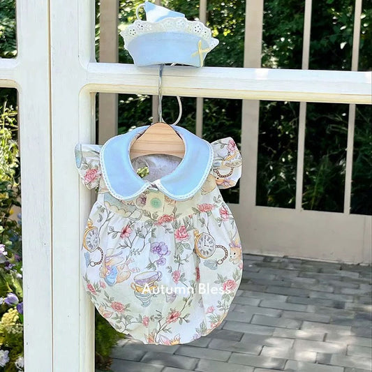 Autumn Bless アリスガーデン丸襟パンプキンドレス | Alice Garden Peter Pan Collar Pumpkin Dress