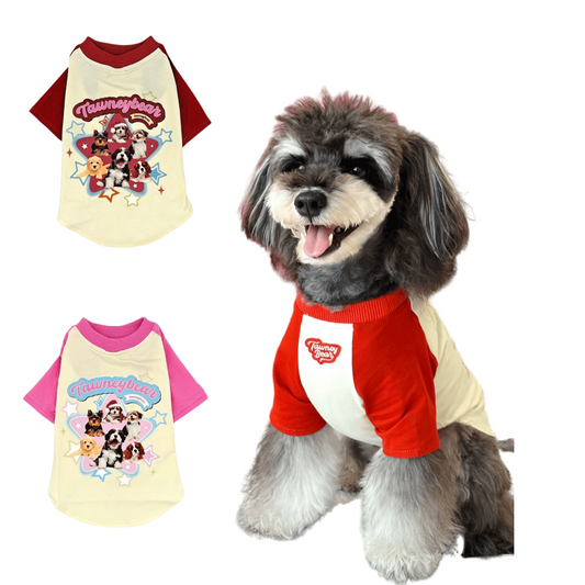 Tawneybear Star Crew Graphic T-Shirt for Dogs