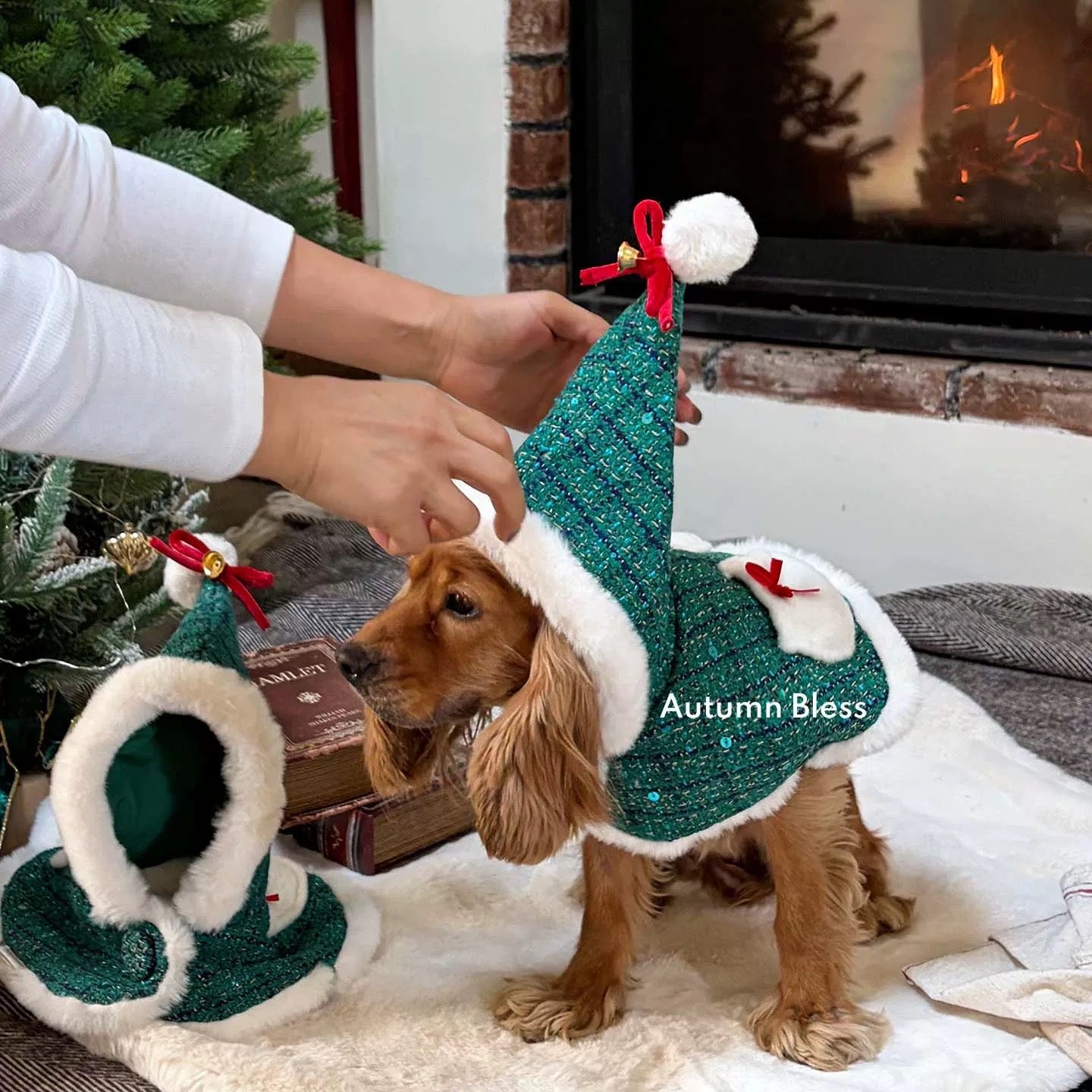 Autumn Bless メリーベリークリスマスケープセット | MerryBerry Christmas Cape Set