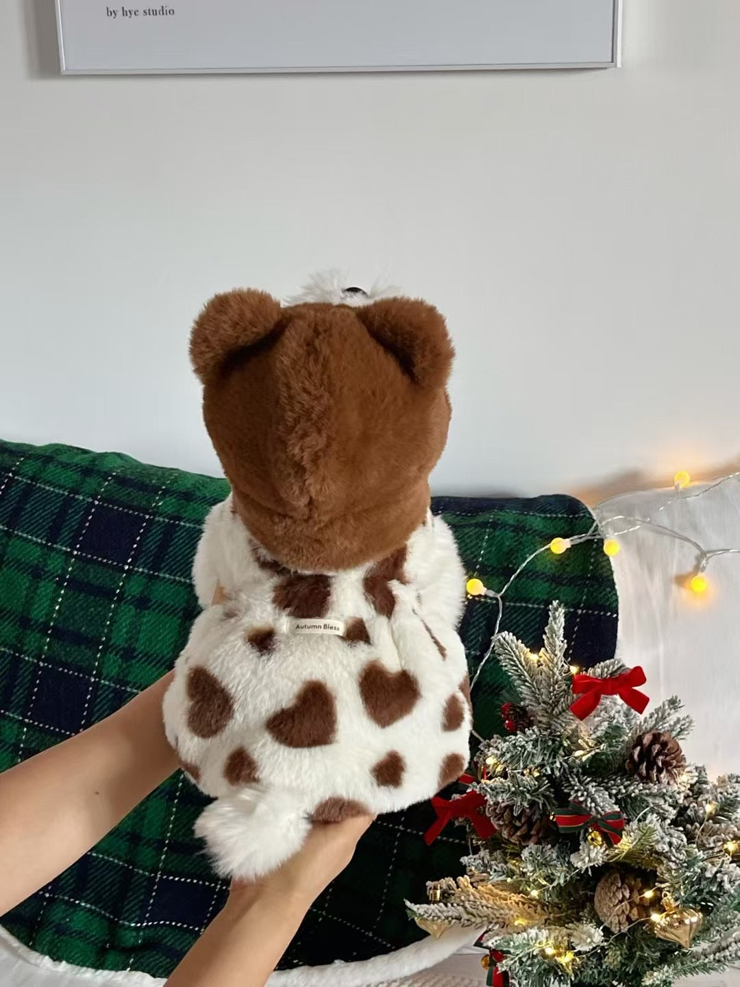 Autumn Bless の良いクリスマスイヤーマフフッドトリオ