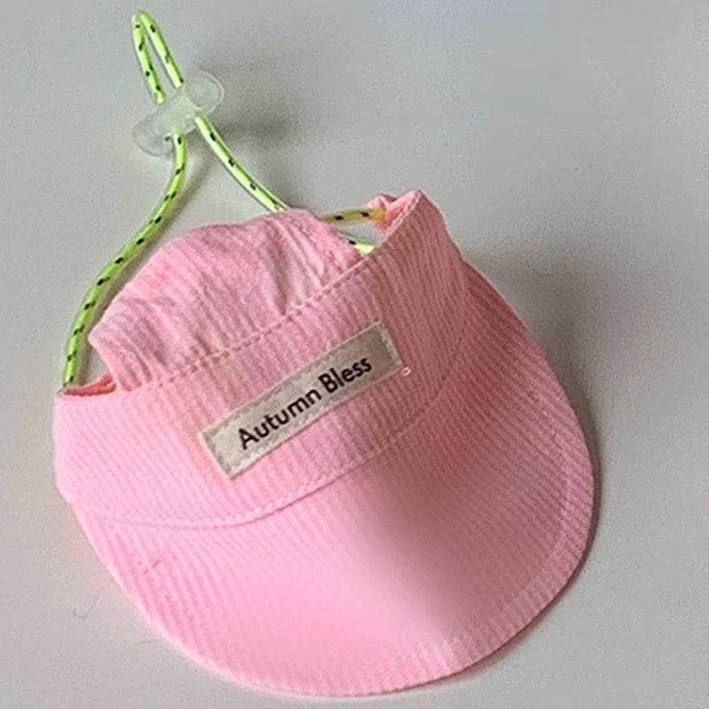 Autumn Bless レモンシャーベットクーリングハーネスにぴったりな帽子＆リードセット | Matching Cap & Leash - Lemon Sherbet Cooling Harness Pairing
