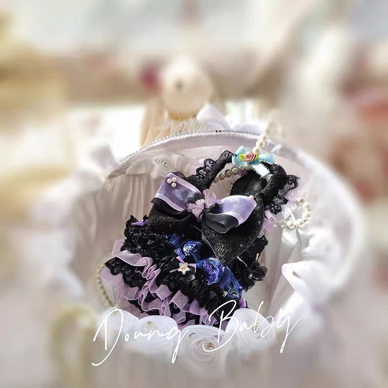 Doung Baby Midnight Halloween Princess Dress