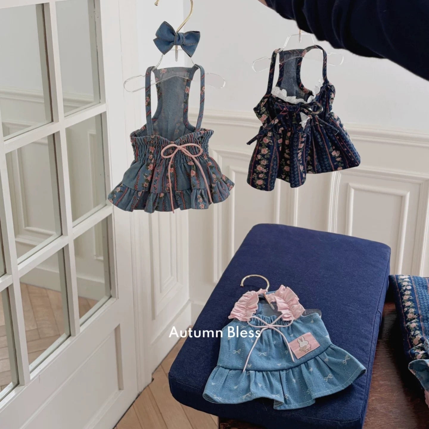 Autumn Bless ヴィンテージフローラルデニムシリーズ
