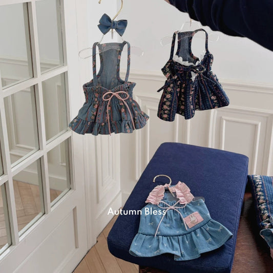 Autumn Bless ヴィンテージフローラルデニムシリーズ