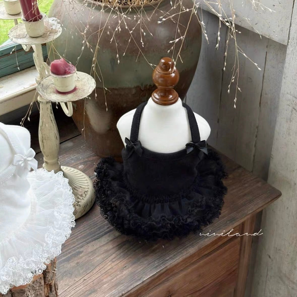 NINILand Swan Ballerina Tutu Dress