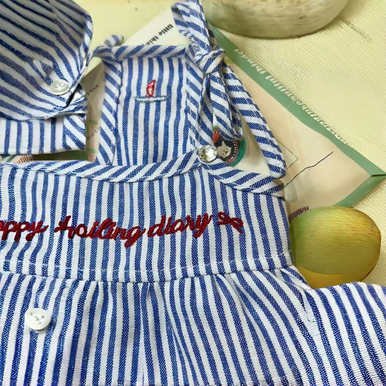 TanWina 航海日記ストライプワンピース｜Sailing Diary Stripe Dress