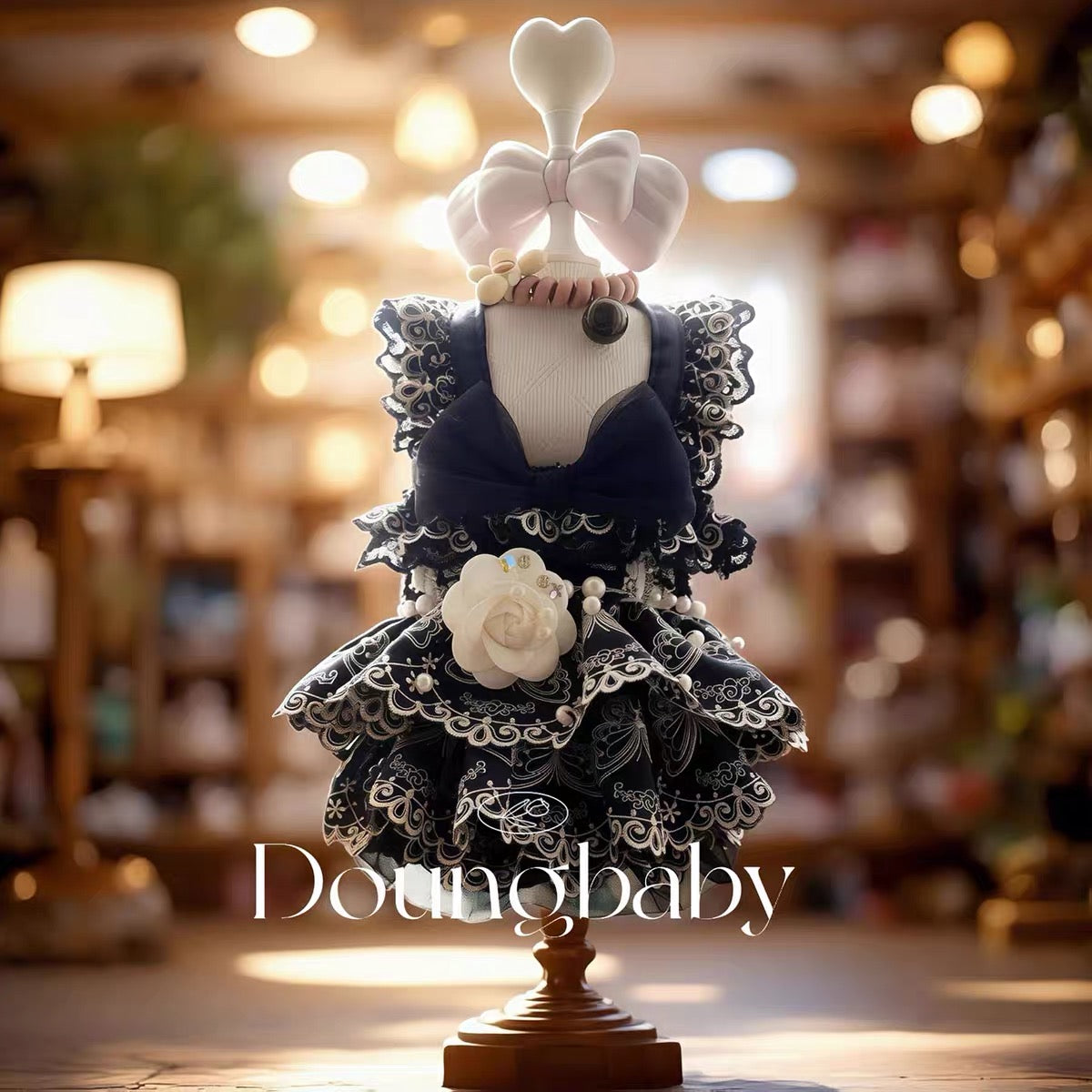 Doung Baby Midnight Rose Halloween Couture Dress