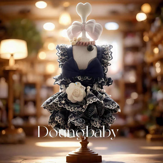 Doung Baby Midnight Rose Halloween Couture Dress