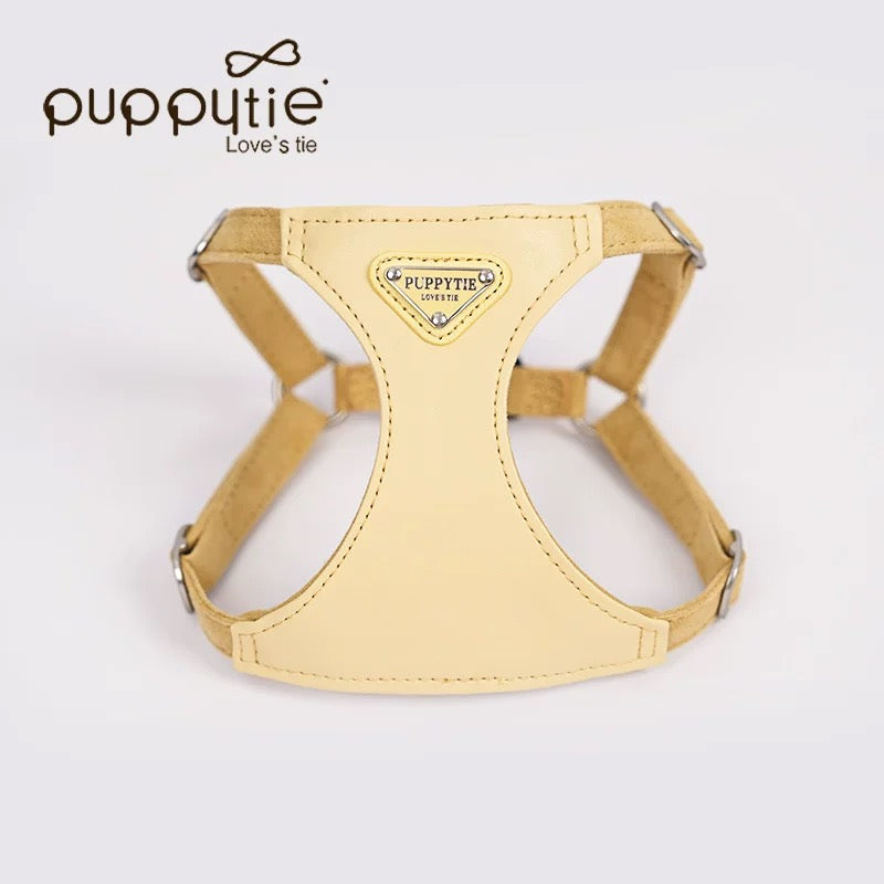 Puppytie No Pull Dog Harness with Multifunction Dog Leash,Soft Adjustable No Choke Escape Proof Pet Harness Vest,Light