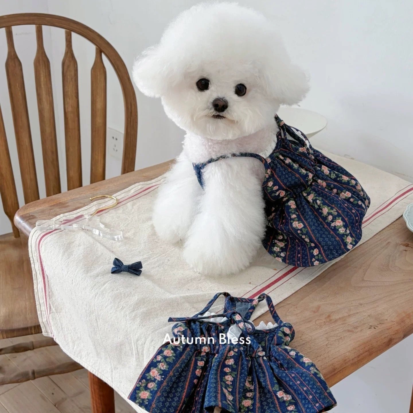 Autumn Bless ヴィンテージフローラルデニムシリーズ