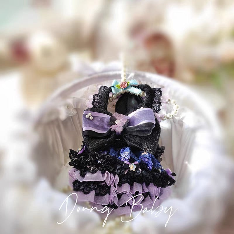 Doung Baby Midnight Halloween Princess Dress