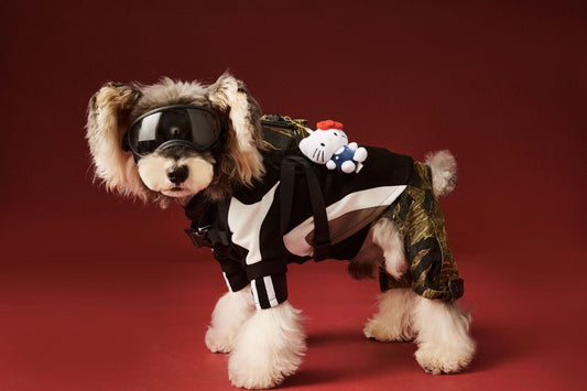 Lightning Stitch Patchwork Hoodie | Tawney Bear