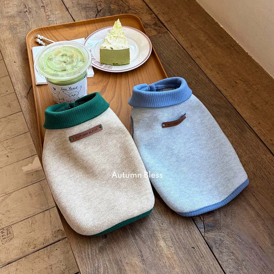 Autumn Bless やわらかウール調 ボンディングニット | Soft Wool-Blend Bonded Knit Sweater