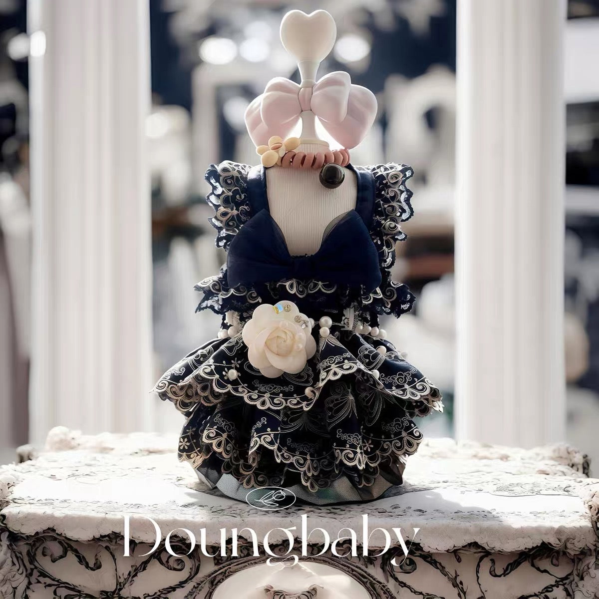 Doung Baby Midnight Rose Halloween Couture Dress